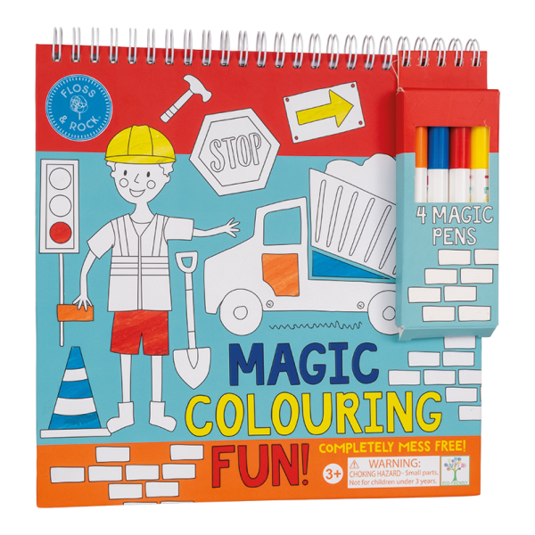 MEGADIDACTICA DIVERSION MAGICA PARA COLOREAR CONSTRUCCION