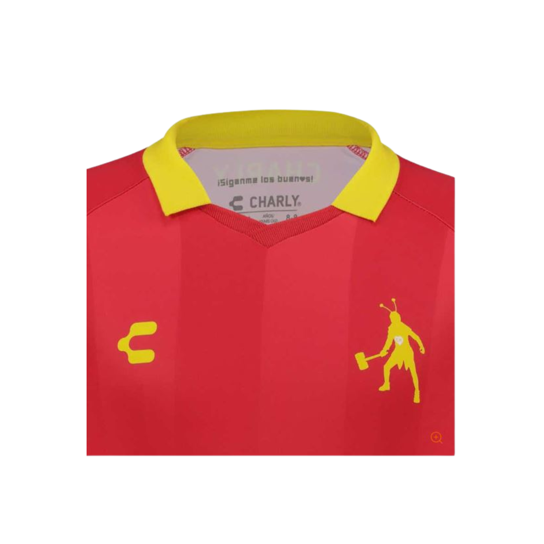 JERSEY CHARLY CHAPULIN COLORADO COLOR ROJO NIÑO