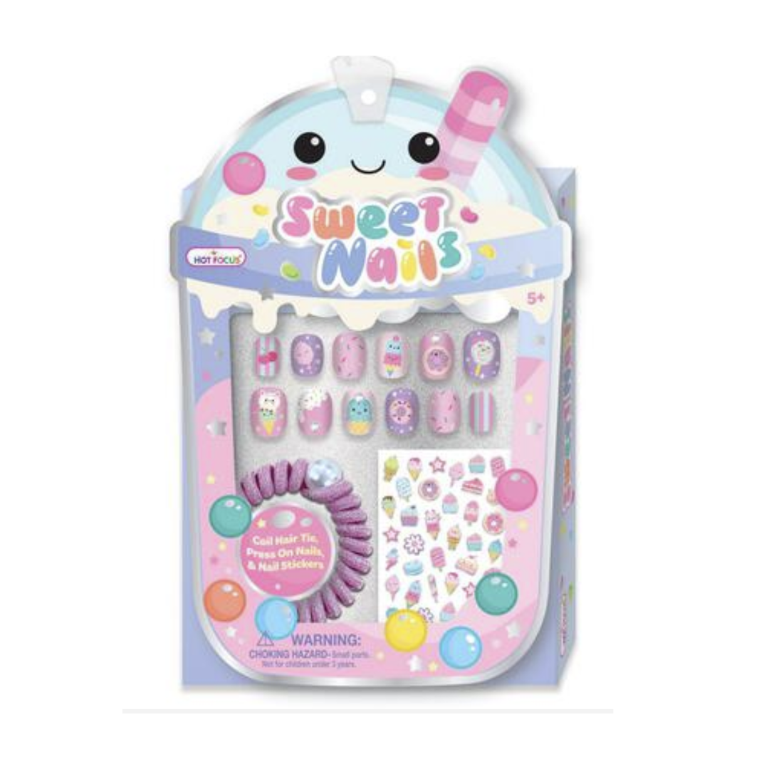 HOT FOCUS JUEGO PARA UÑAS SWEET CRITTER