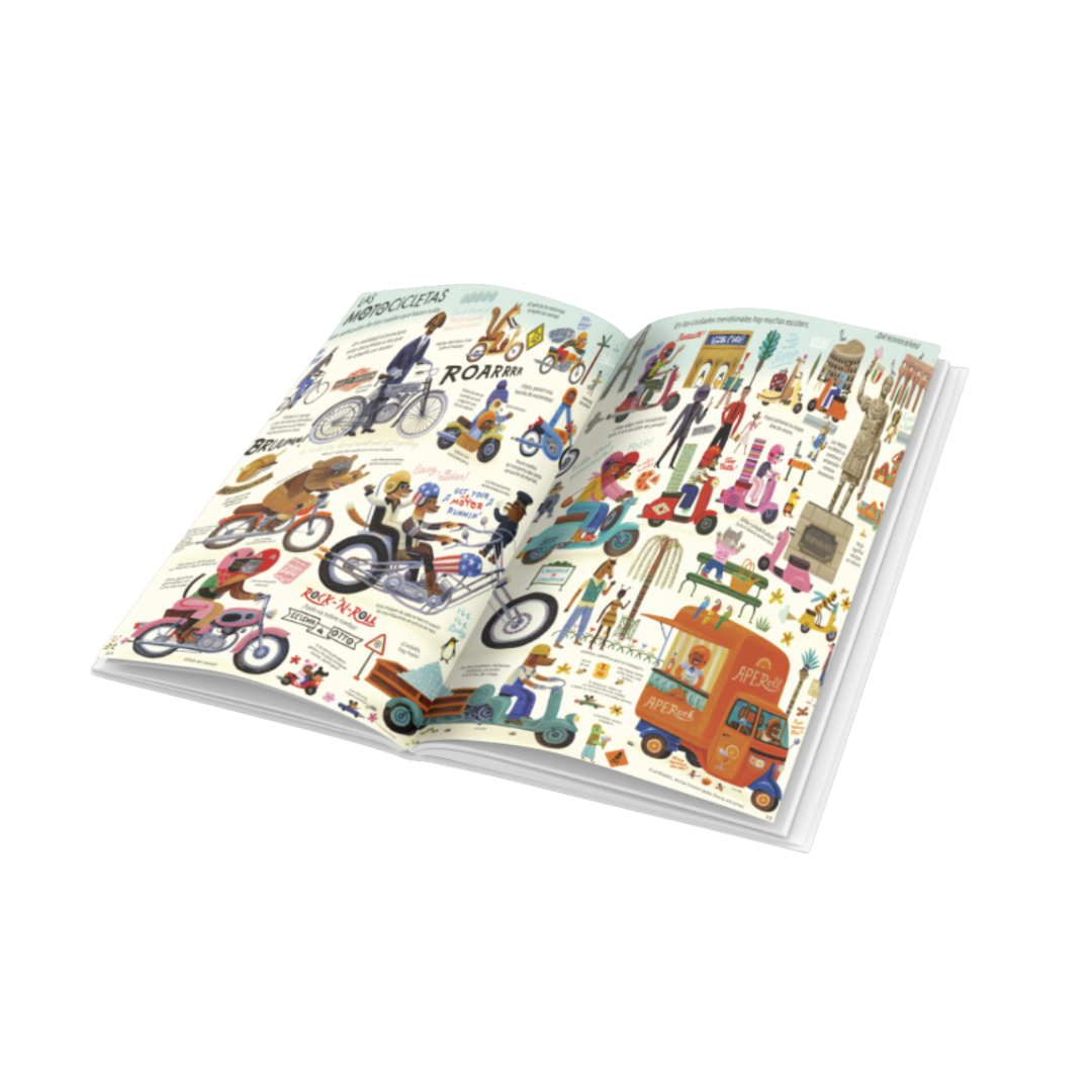 COMBEL EL LIBRO MAS DIVERTIDO DE TODOS LOS VEHICULOS