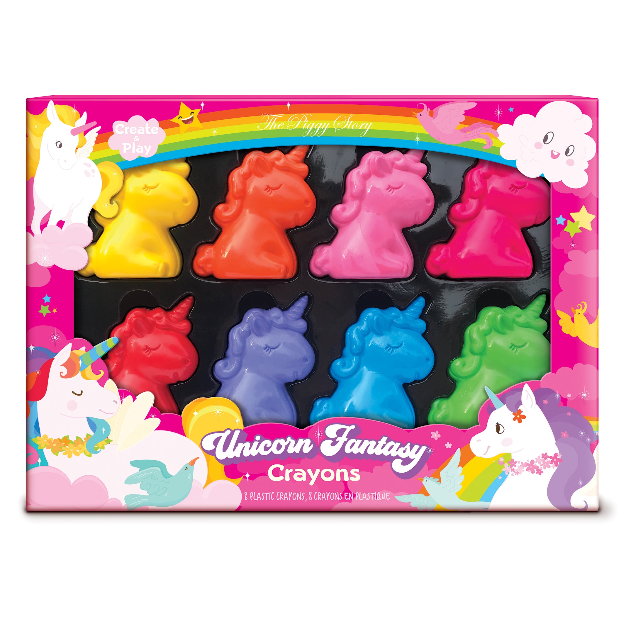 Piggy Story Crayolas Unicornio