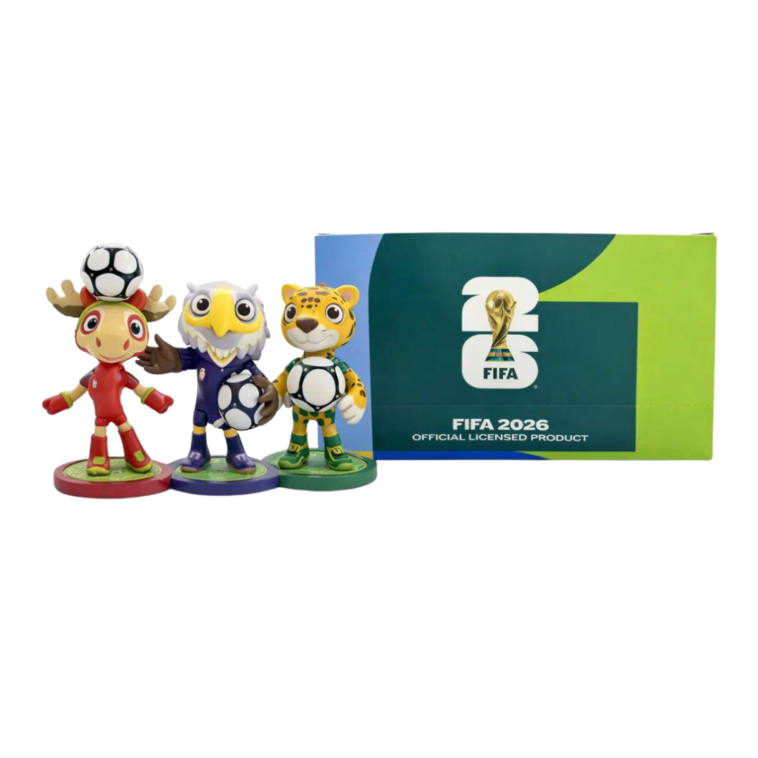 SET FIGURAS MASCOTAS FIFA WORLD CUP 2026