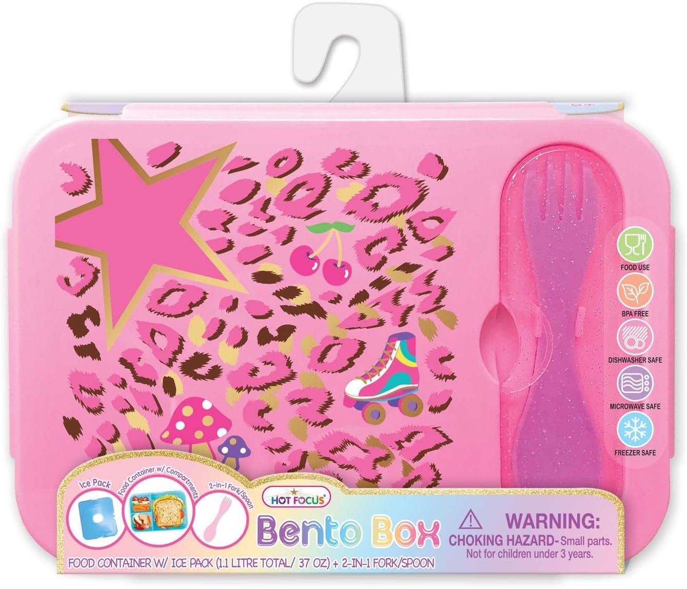 HOT FOCUS BENTO BOX ESTRELLA ROSA