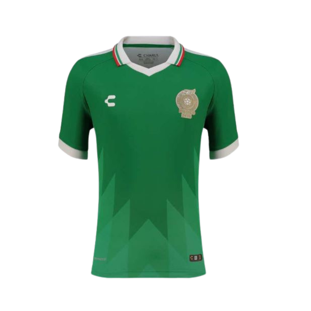JERSEY CHARLY LEYENDAS 10 FÚTBOL VERDE PARA NIÑO