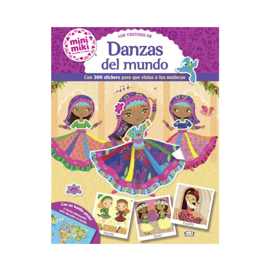 LIBRO LOS VESTIDOS DE DANZAS DEL MUNDO