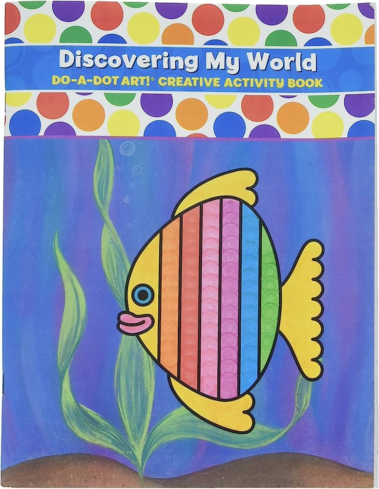 DO A DOT ART LIBRO LIBRO PARA COLOREAR DISCOVERY WORLD