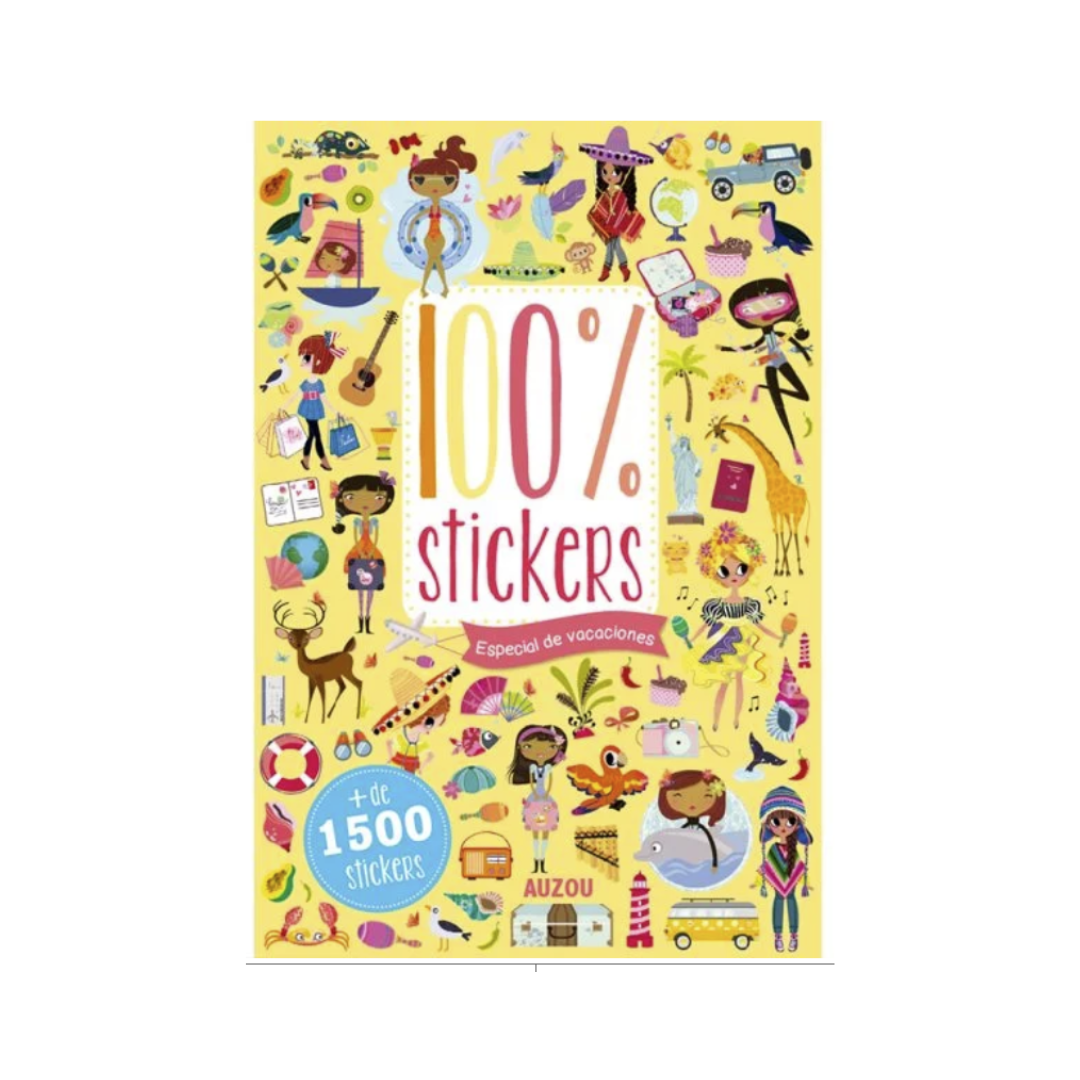 100 STICKERS ESPECIAL DE VACACIONES