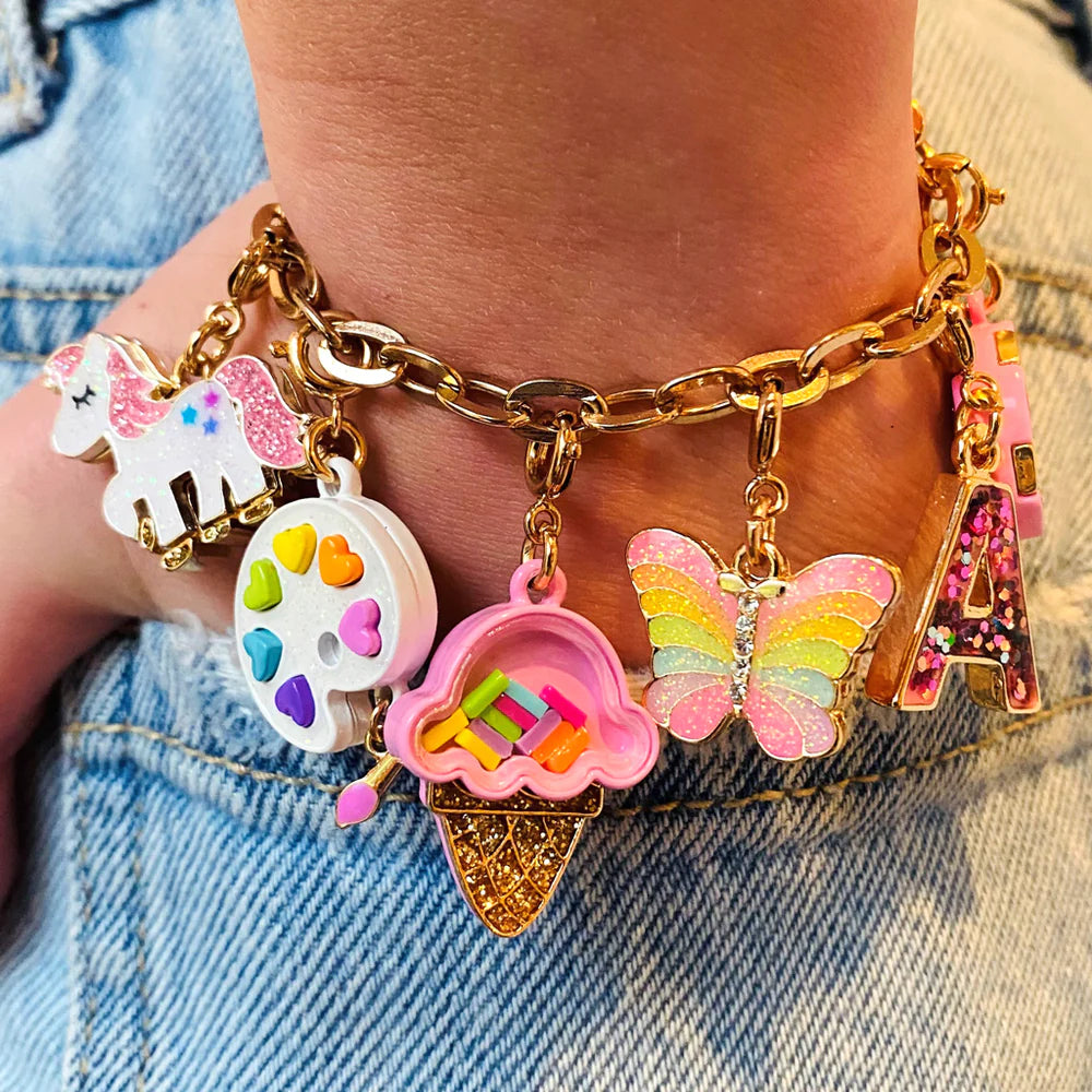 CHARM DE MARIPOSA DORADO