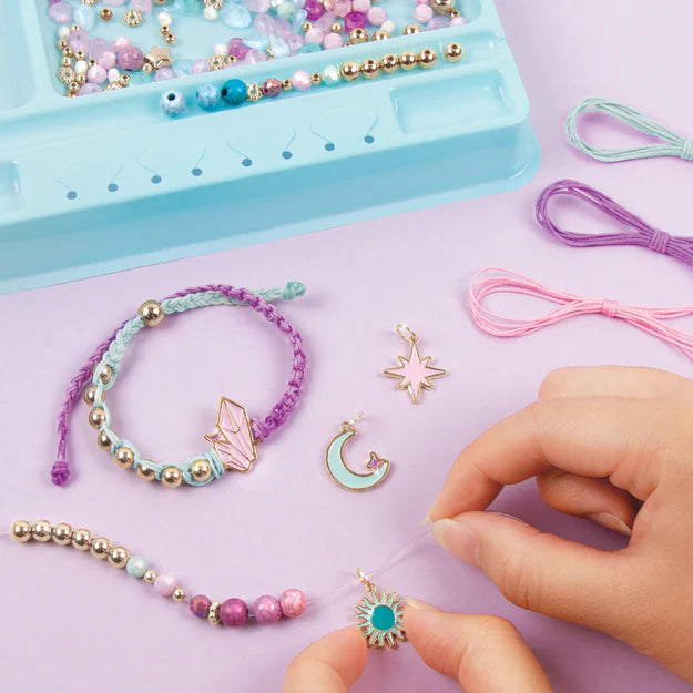 MAKE IT REAL PULSERAS DIY CON PIEDRAS CELESTIALES