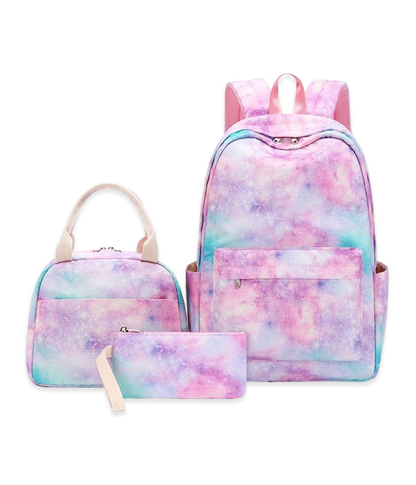 Combo Mochilas Collage Galaxia