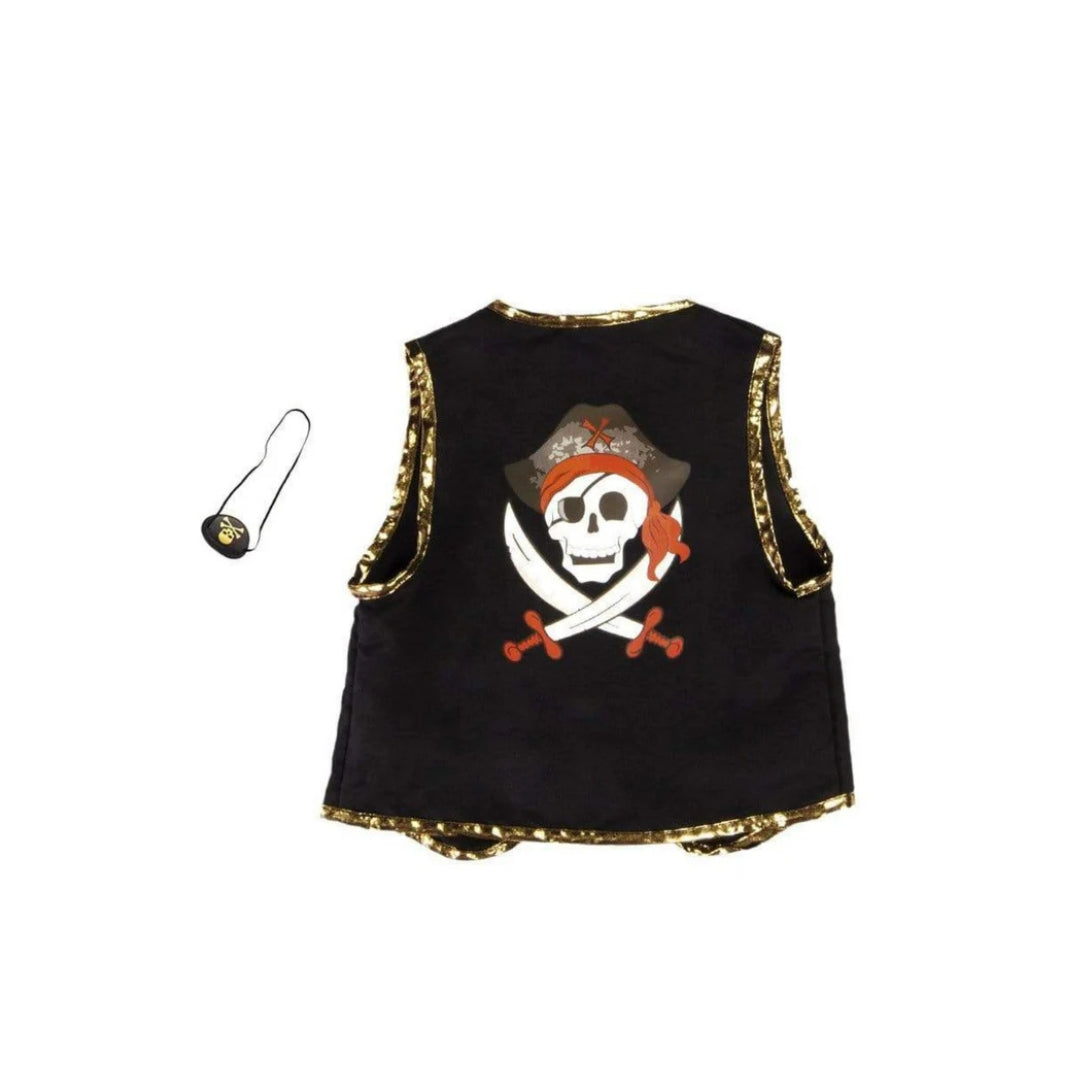Chaleco de Pirata y Parche