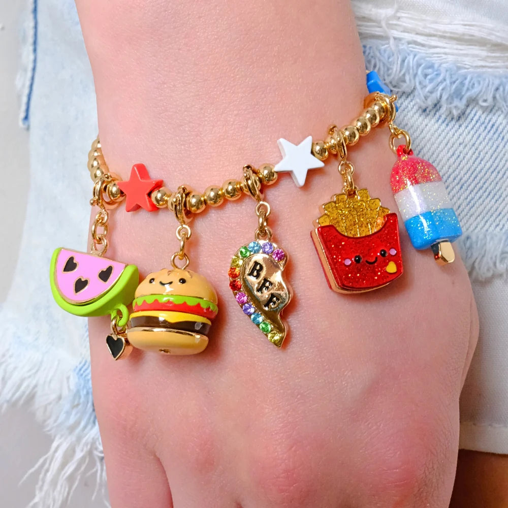 CHARM BFF CORAZÓN ROTO GOLD