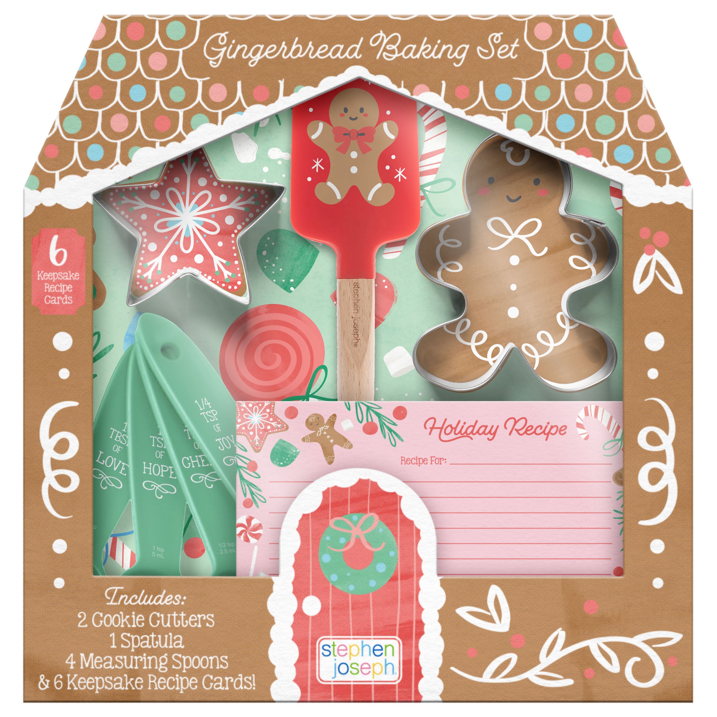 STEPHEN JOSEPH KIT PARA HORNEAR PAN DE JENGIBRE