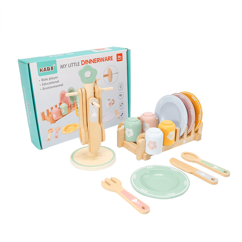 JUEGO MADERA LAVA PLATOS