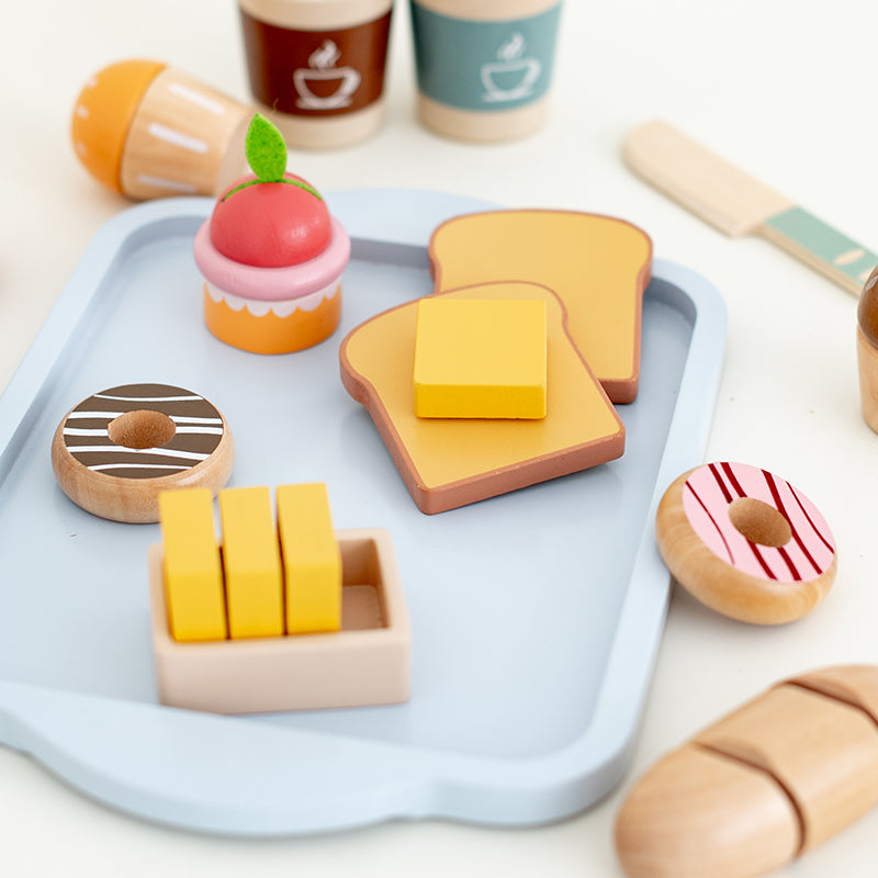 JUEGO DE MADERA DESAYUNO