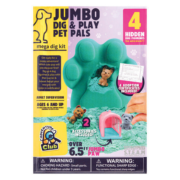 JUMBO KIT  DE EXCAVACION MASCOTAS