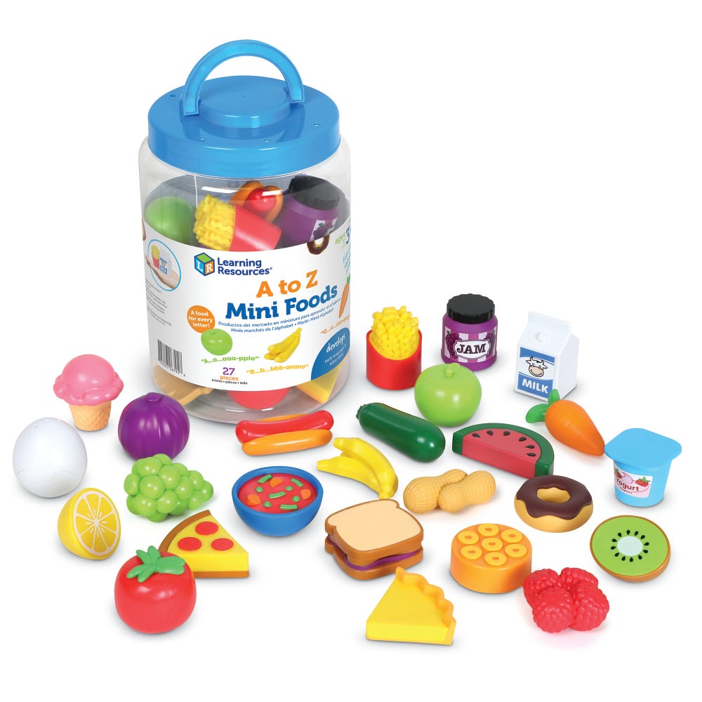 MINI ALIMENTOS ALFABETO