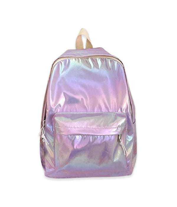 MOCHILA HOLOGRÁFICA LILA