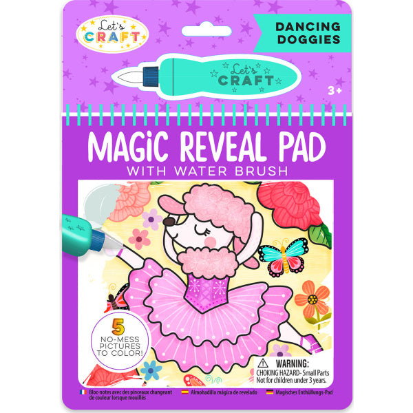MEGADIDACTICA CUADERNO REVELADOR MAGICO PERRITOS
