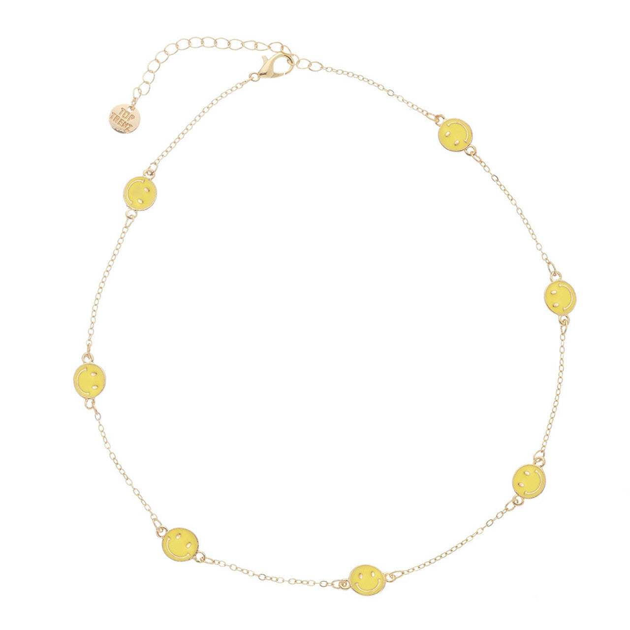 TOP TRENZ COLLARES ENCANTO TRAS ENCANTO HAPPY FACE
