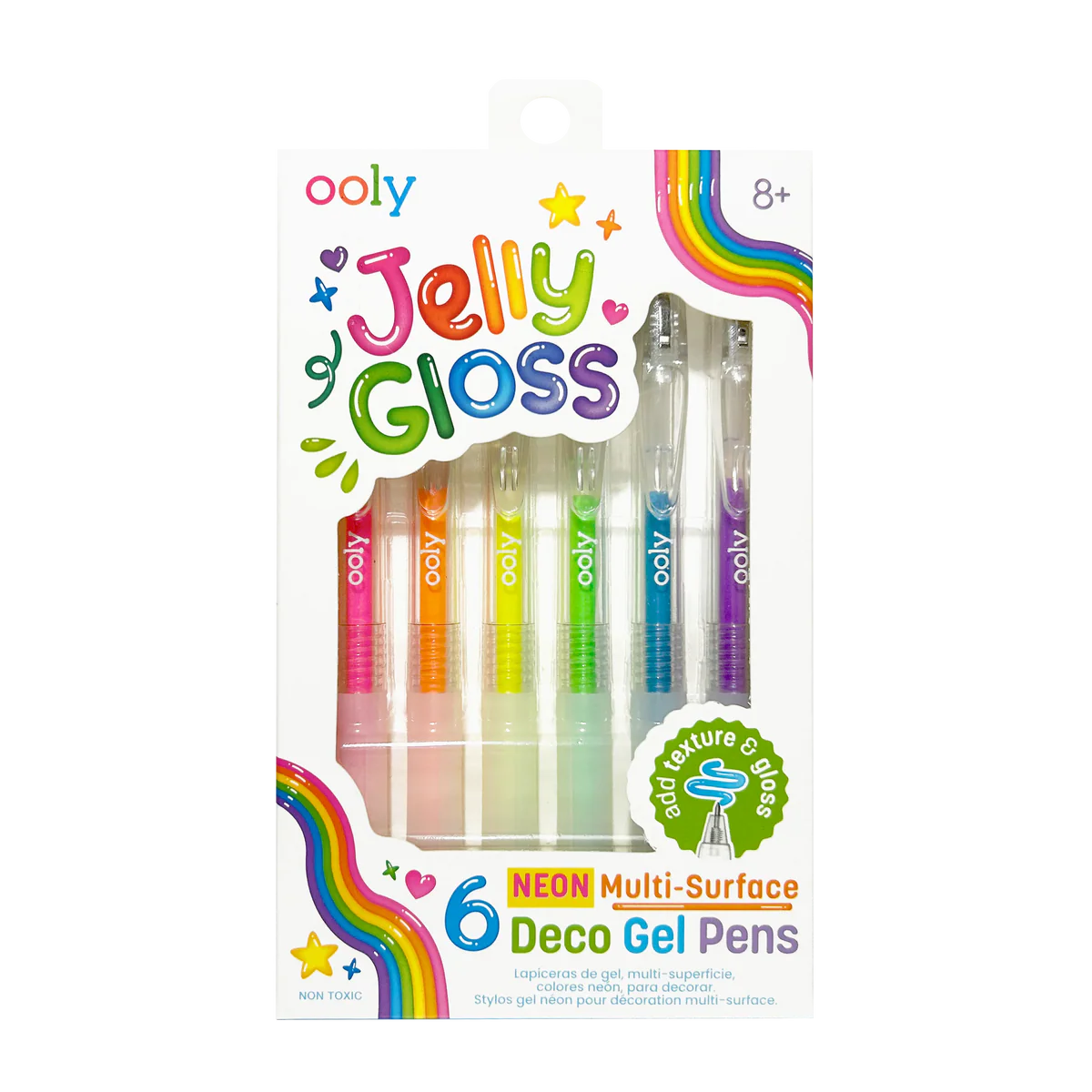 OOLY BOLÍGRAFOS DE GEL DECORATIVOS