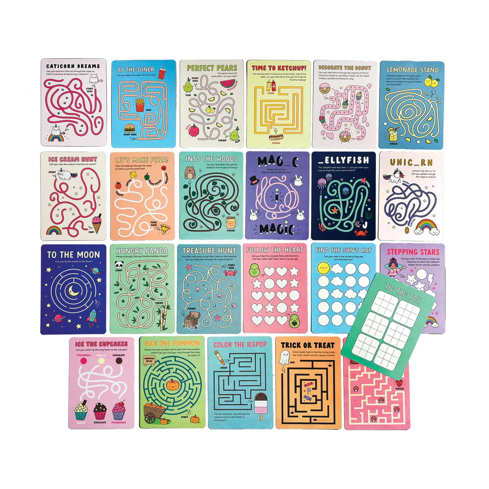 OOLY MINI LABERITOS JUEGOS DE PAPEL