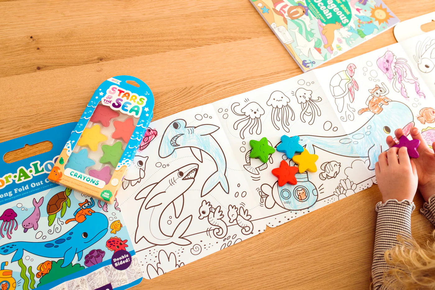 OOLY CRAYONES ESTRELLA COLORES