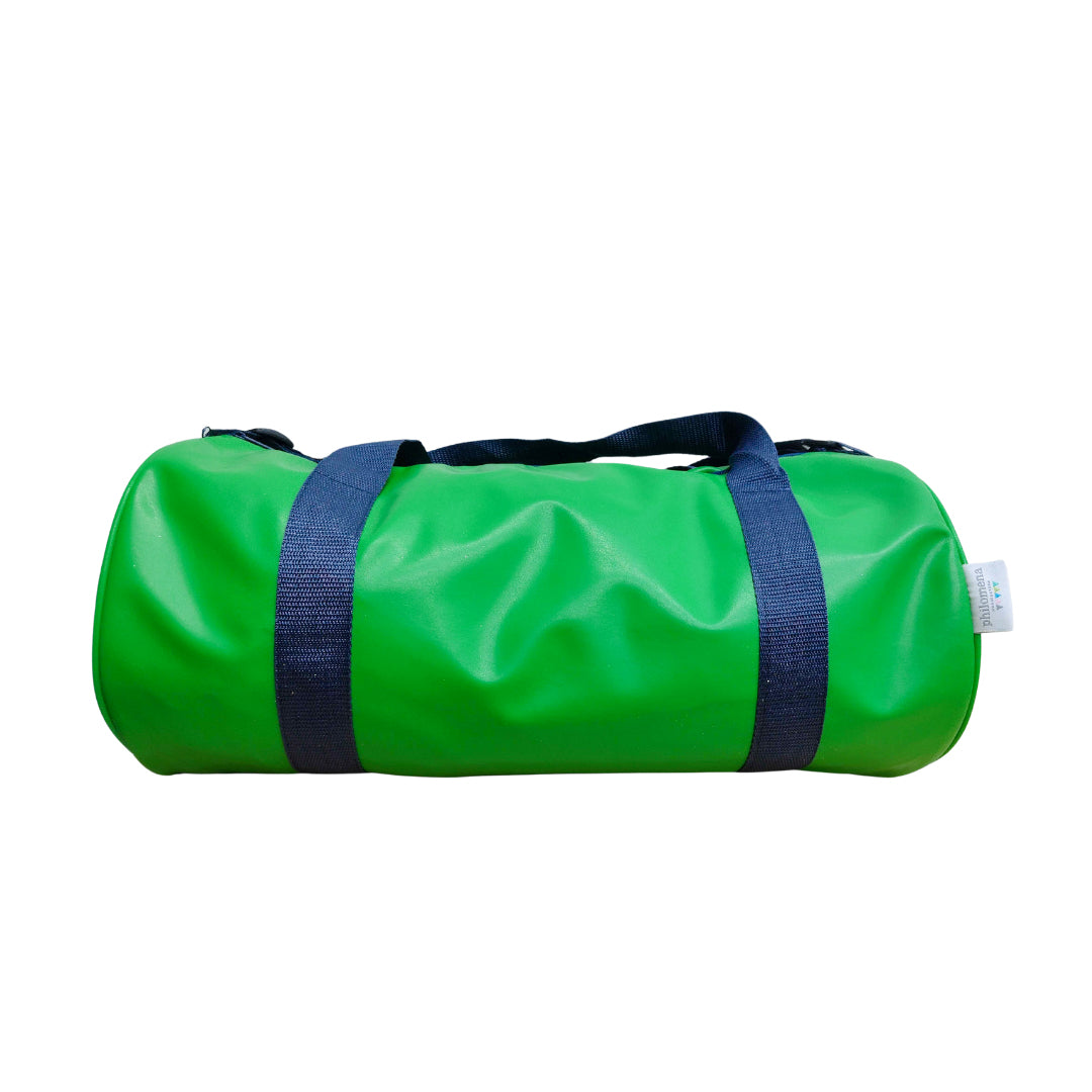 MALETA Y ESTUCHE VERDE ASA AZUL