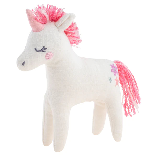 STEPHEN JOSEPH JUEGO DE MANTA Y PELUCHE UNICORNIO