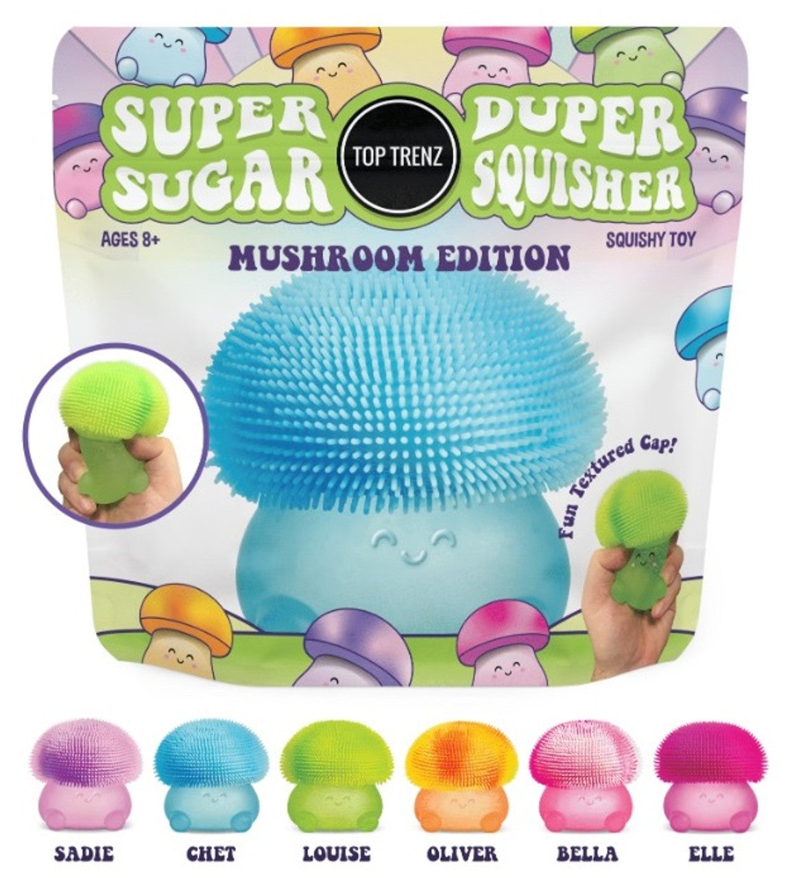 TOP TRENZ SUPER DUPER APLAUSTRE DE AZÚCAR - HONGO