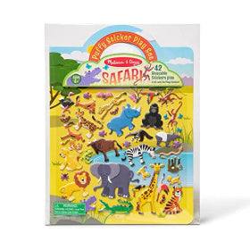MELISSA & DOUG SET AUTOADHESICOS REUTILIZABLES SAFARI