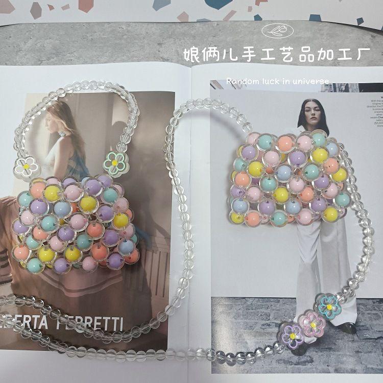 BOLSO PERLAS PASTEL