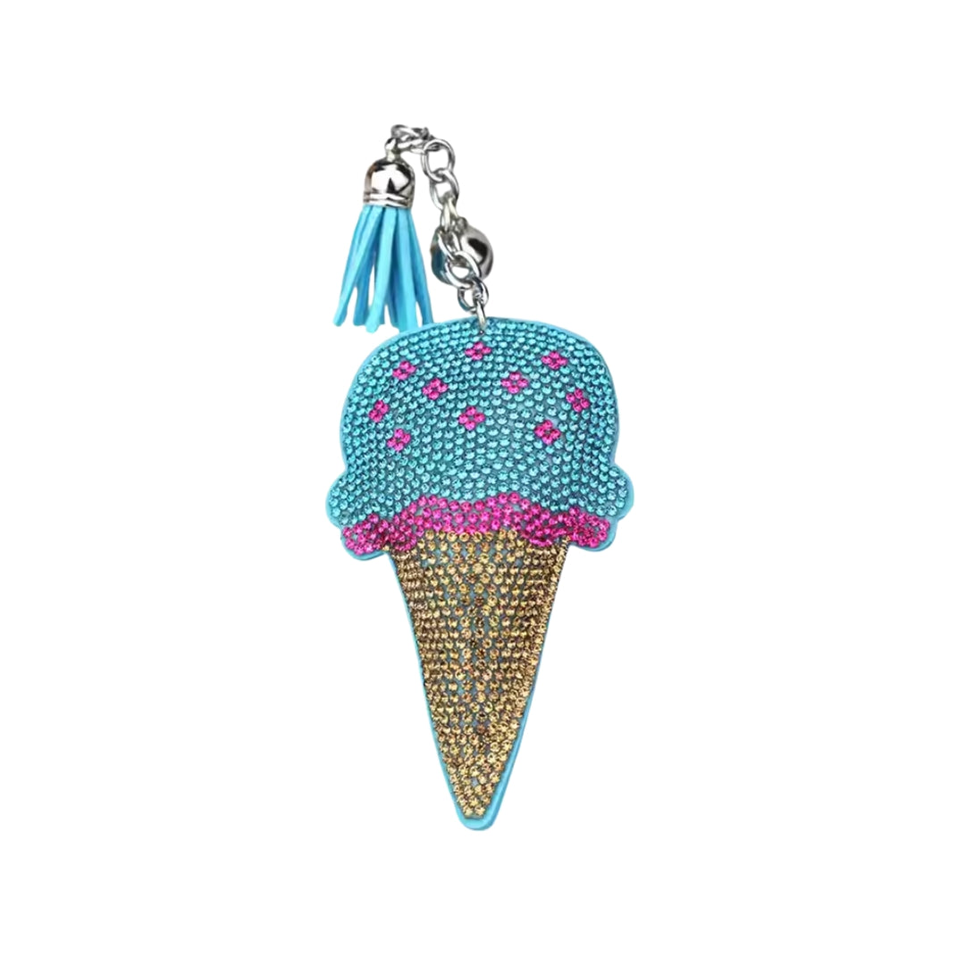 Llavero Helado Azul