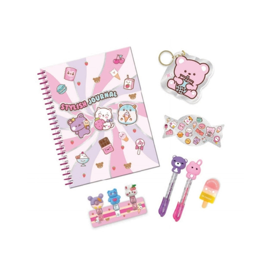 HOT FOCUS DIARIO SECRETO SQUISH ME - CUADERNO CON CANDADO