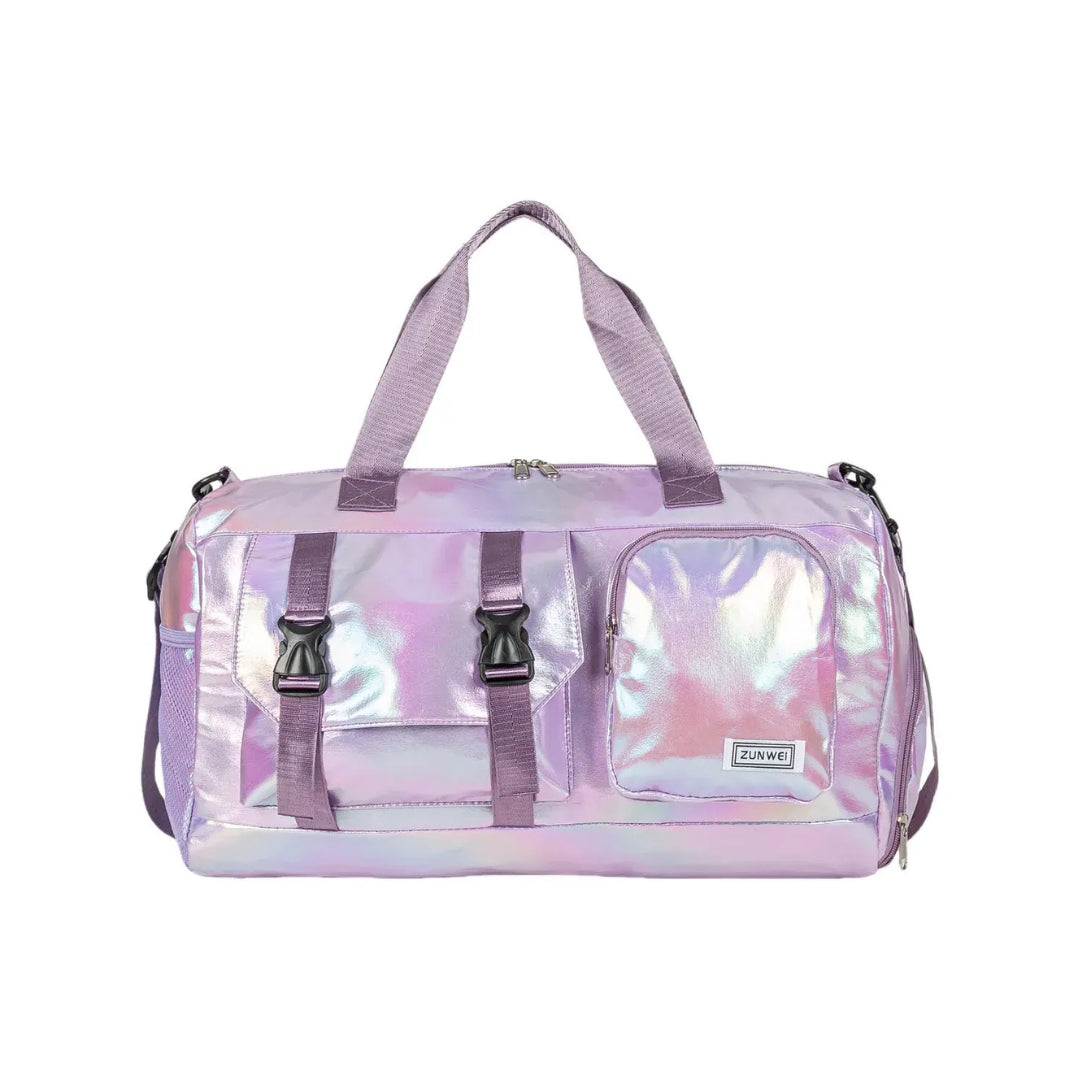 Gym Bag Holográfica Morada