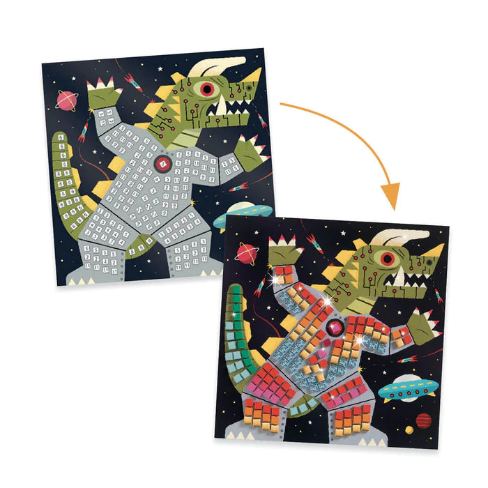 DJECO MOSAICOS BATALLA ESPACIAL