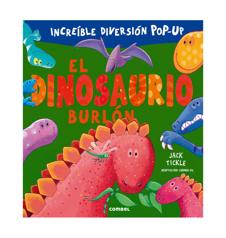 COMBEL LIBRO EL DINOSAURIO BURLON