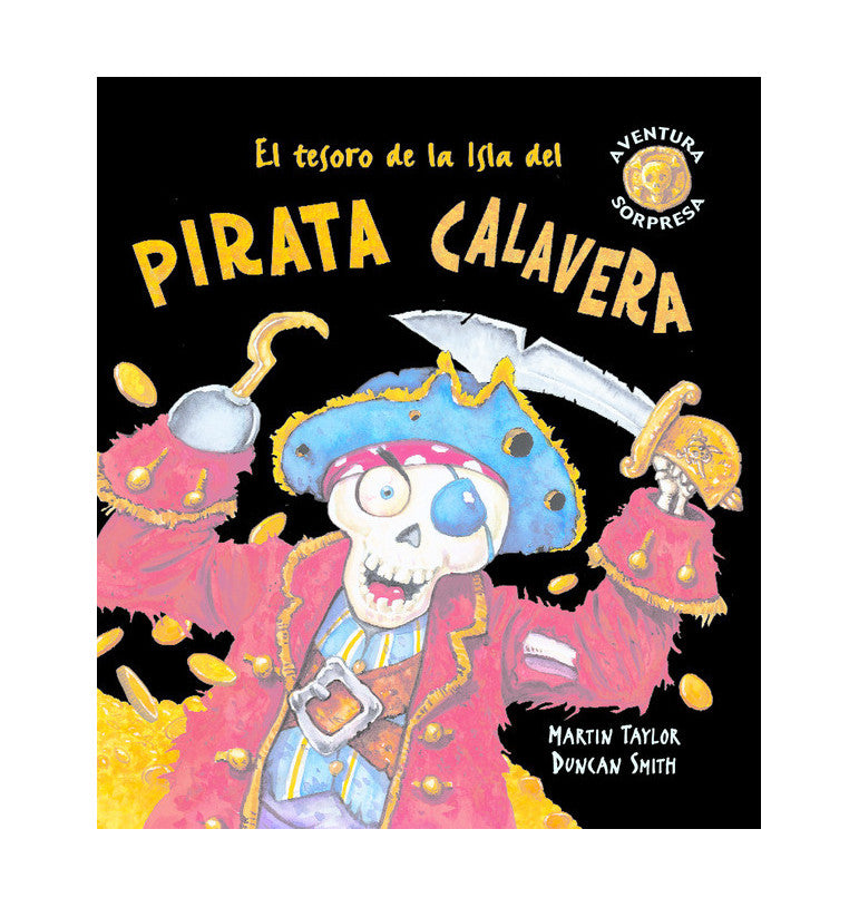COMBEL LIBRO EL TESORO DE LA ISLA PIRATA CALAVERA