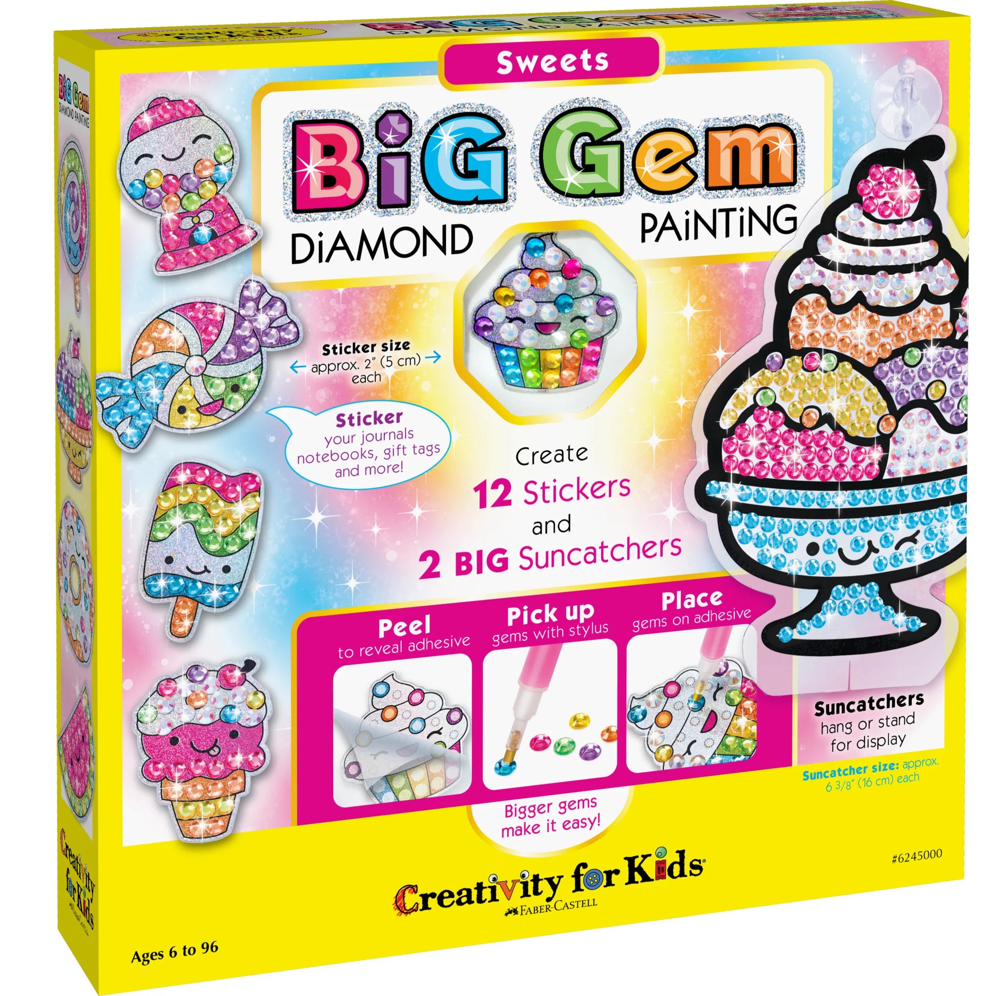 GEMAS DULCES PINTURA DIAMOND HELADO