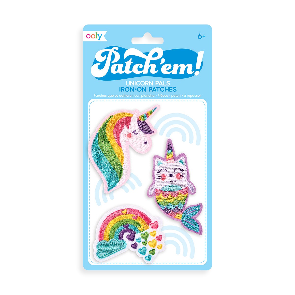 PARCHES UNICORNIO OOLY
