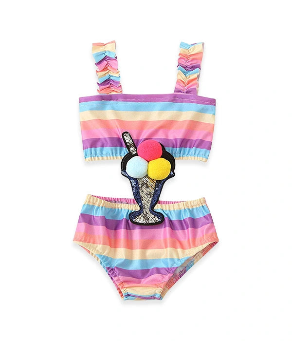 Traje de Baño Helado 3D