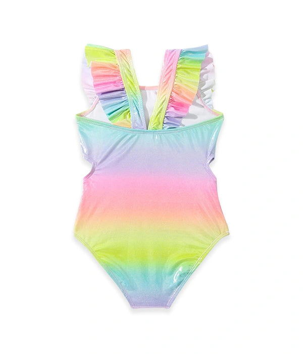 Traje de Baño Unicornio Metalico