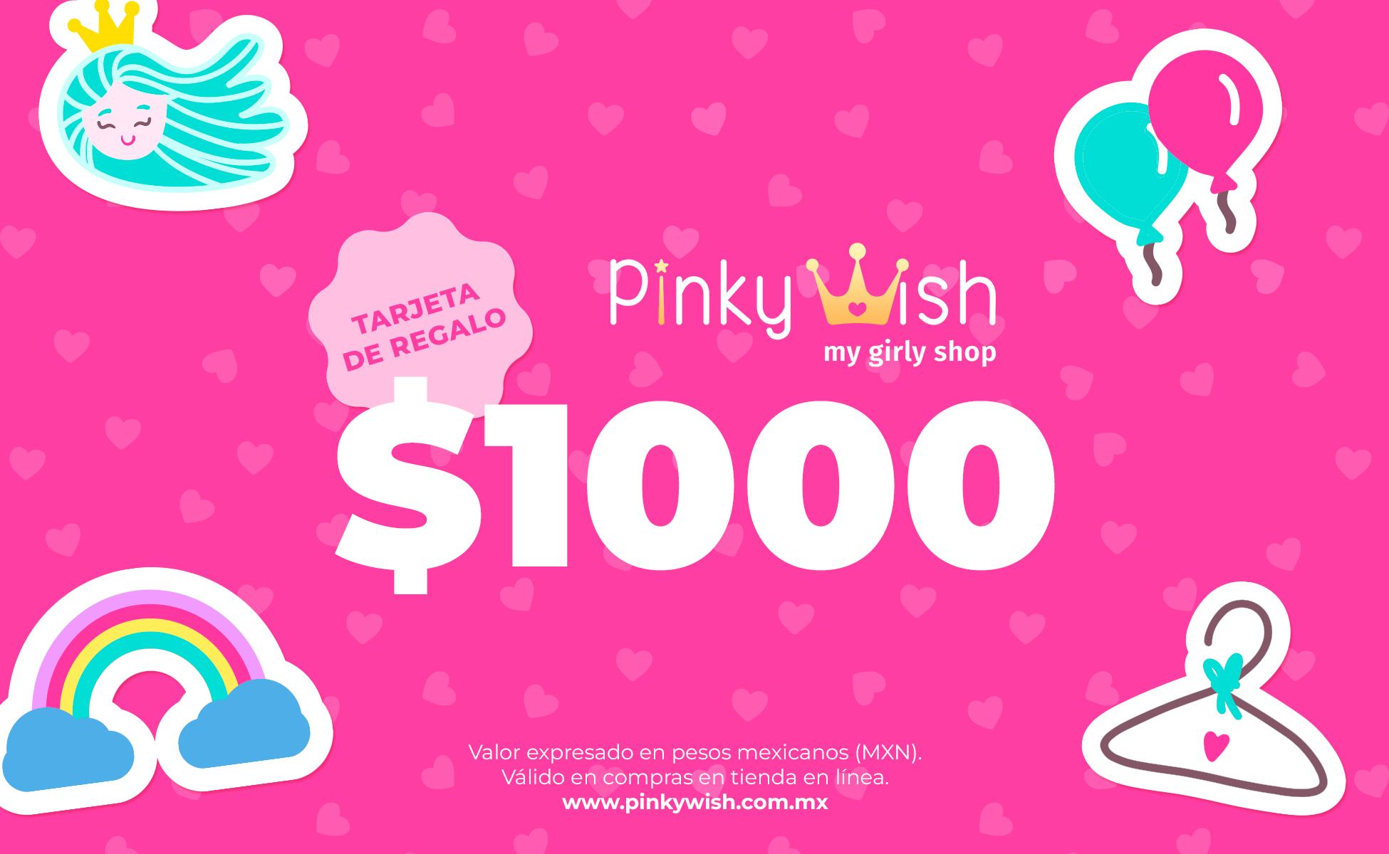 Gift Card Pinky Wish