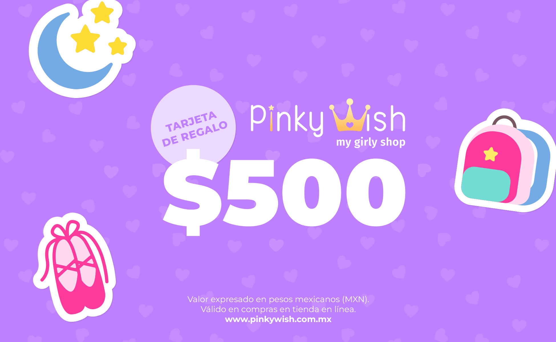 Gift Card Pinky Wish