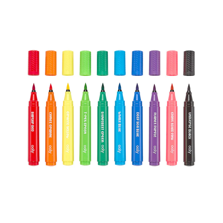 Ooly Marcadores Big Bright Brush