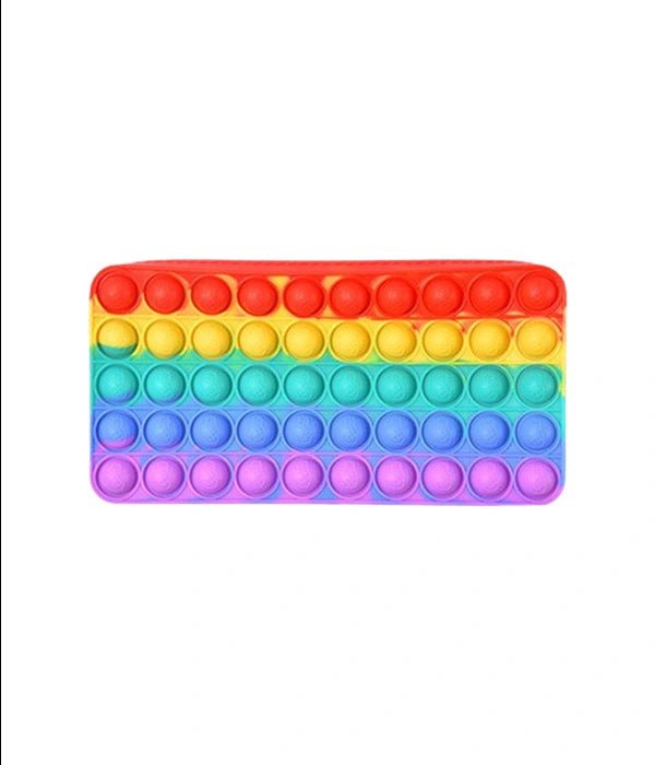 Estuchera Arcoiris Pop It