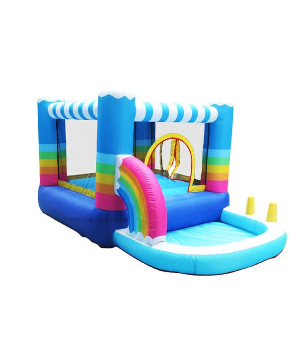 RENTA INFLABLE RAINBOW $1,000 APLICA SOLO EN LA CIUDAD DE LEON, GTO