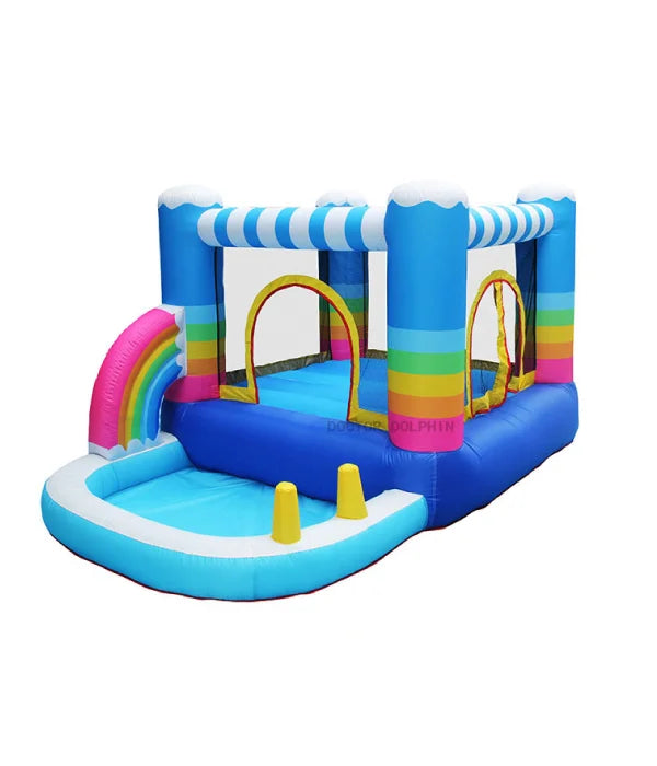 RENTA INFLABLE RAINBOW $1,000 APLICA SOLO EN LA CIUDAD DE LEON, GTO