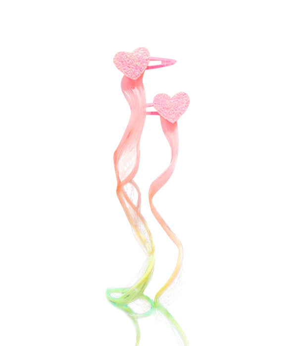 Clips-Extensión Corazones
