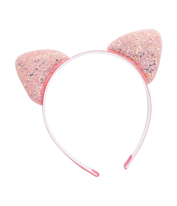 Diadema Gatito Glitter